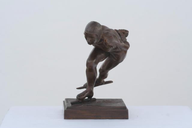 Янсон-Манизер Е.А. Конькобежка. 1949–1950 (?)